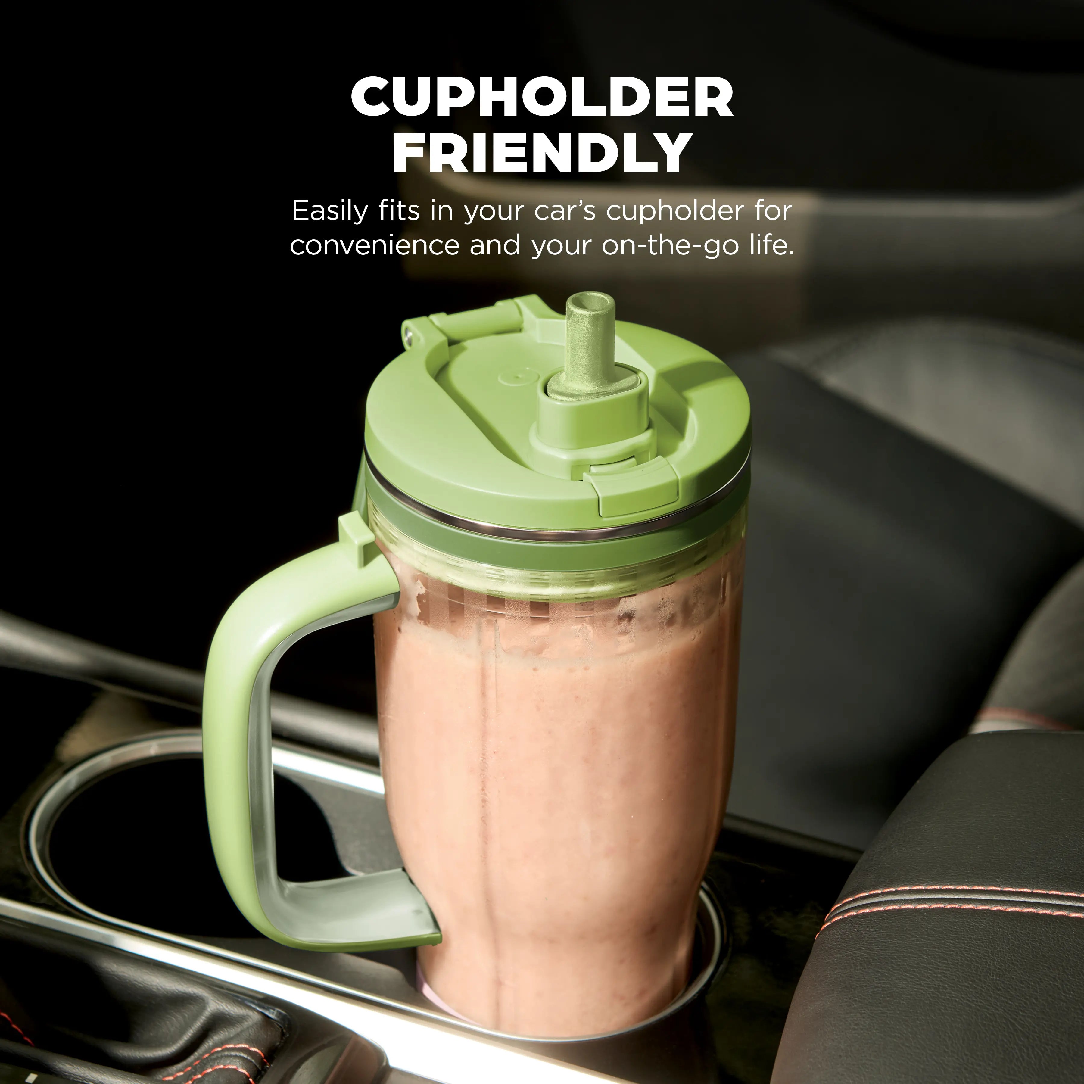 Ninja BlendBOSS Tumbler Blender with 26oz Travel Cup and Removable Straw, Portable Smoothie Maker