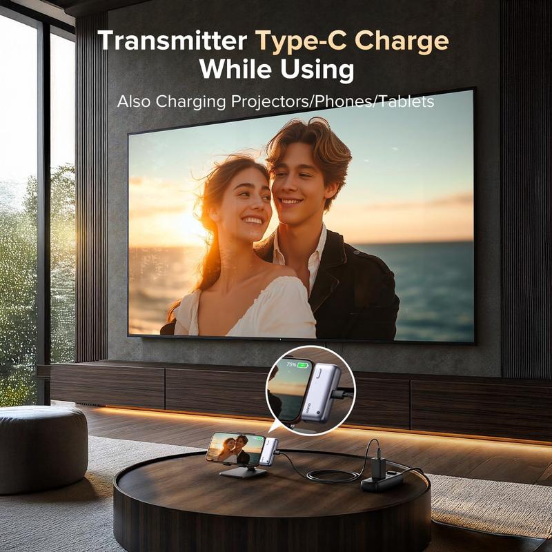 llano S850 Wireless HDMI Transmitter Receiver, 4K Decode, 50M Range