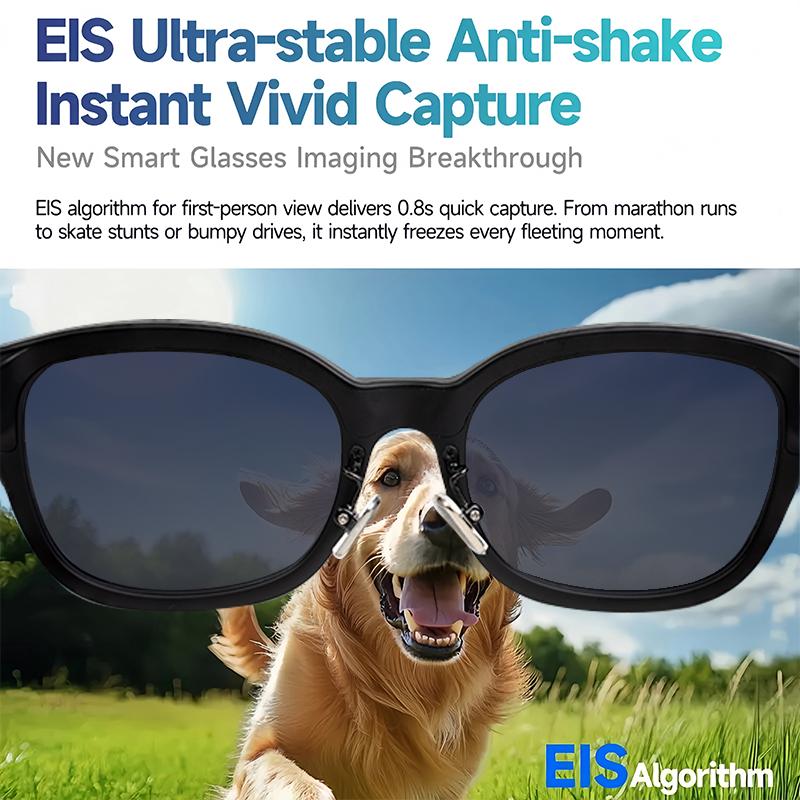 Wearable AI Camera Glasses UV Protect