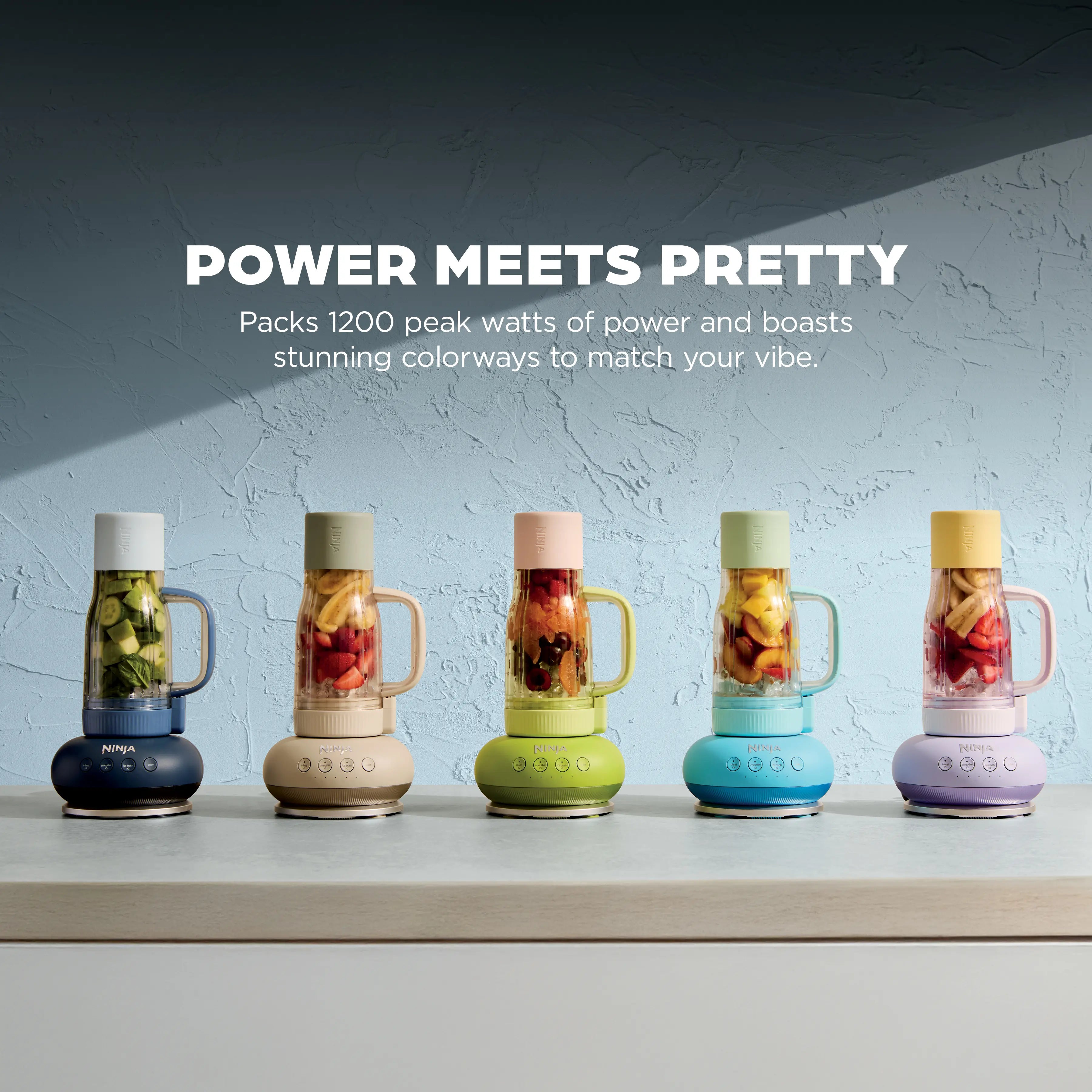 Ninja BlendBOSS Tumbler Blender with 26oz Travel Cup and Removable Straw, Portable Smoothie Maker